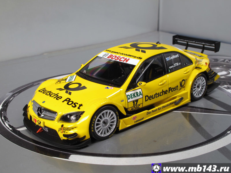 Mercedes-Benz C-Class, #17 David Coulthard, DTM 2010 - mb143.ru