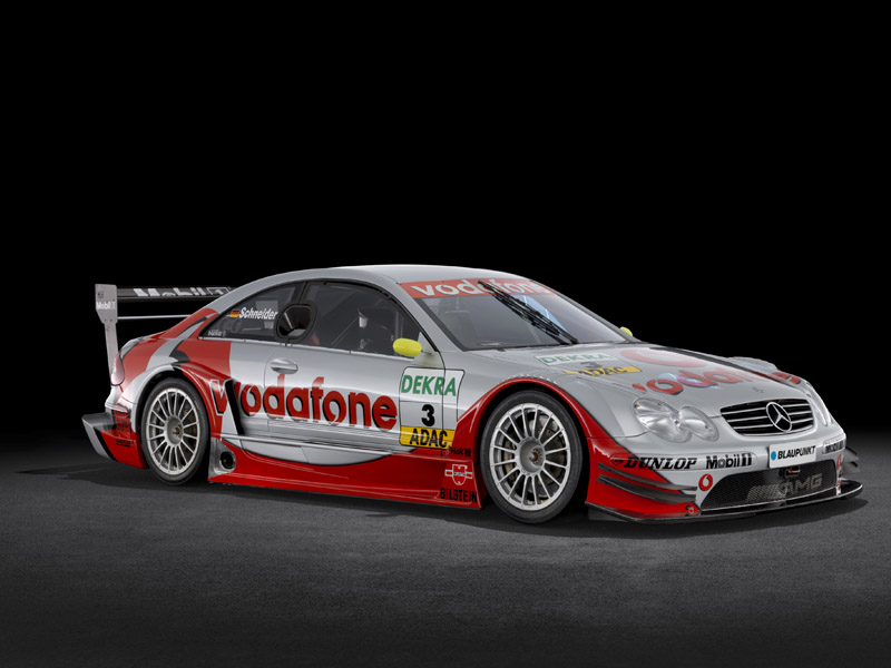 Mercedes-Benz CLK, #3 Bernd Schneider, winner DTM 2003. - mb143.ru