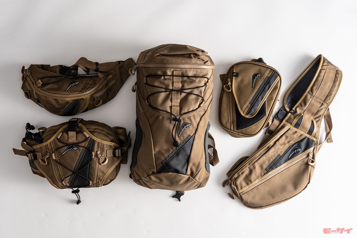 限定色」はネイビーとブラウン！【クシタニ】の定番人気「ナイロン