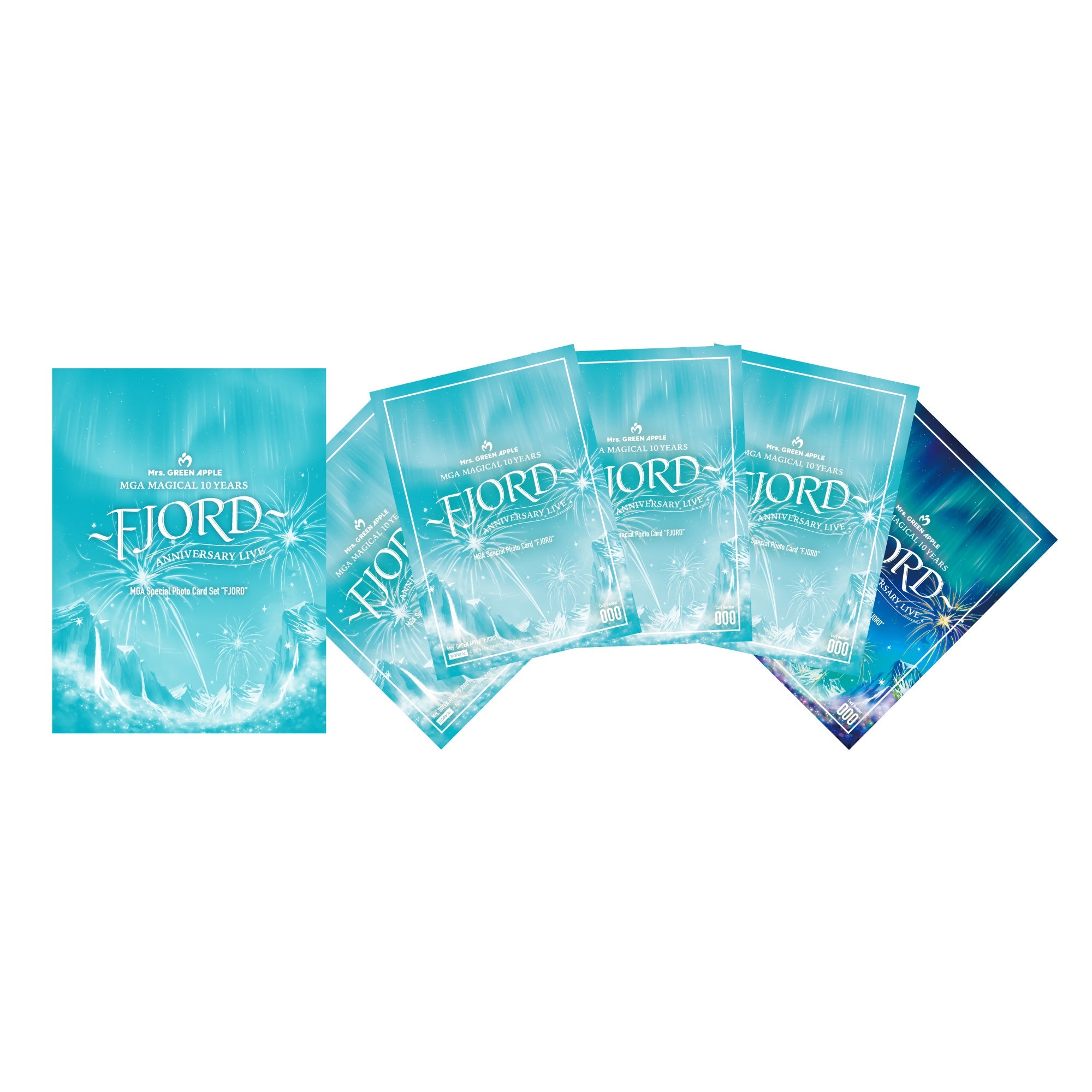 MGA Special Photo Card Set “FJORD” – Mrs. GREEN APPLE OFFICIAL STORE