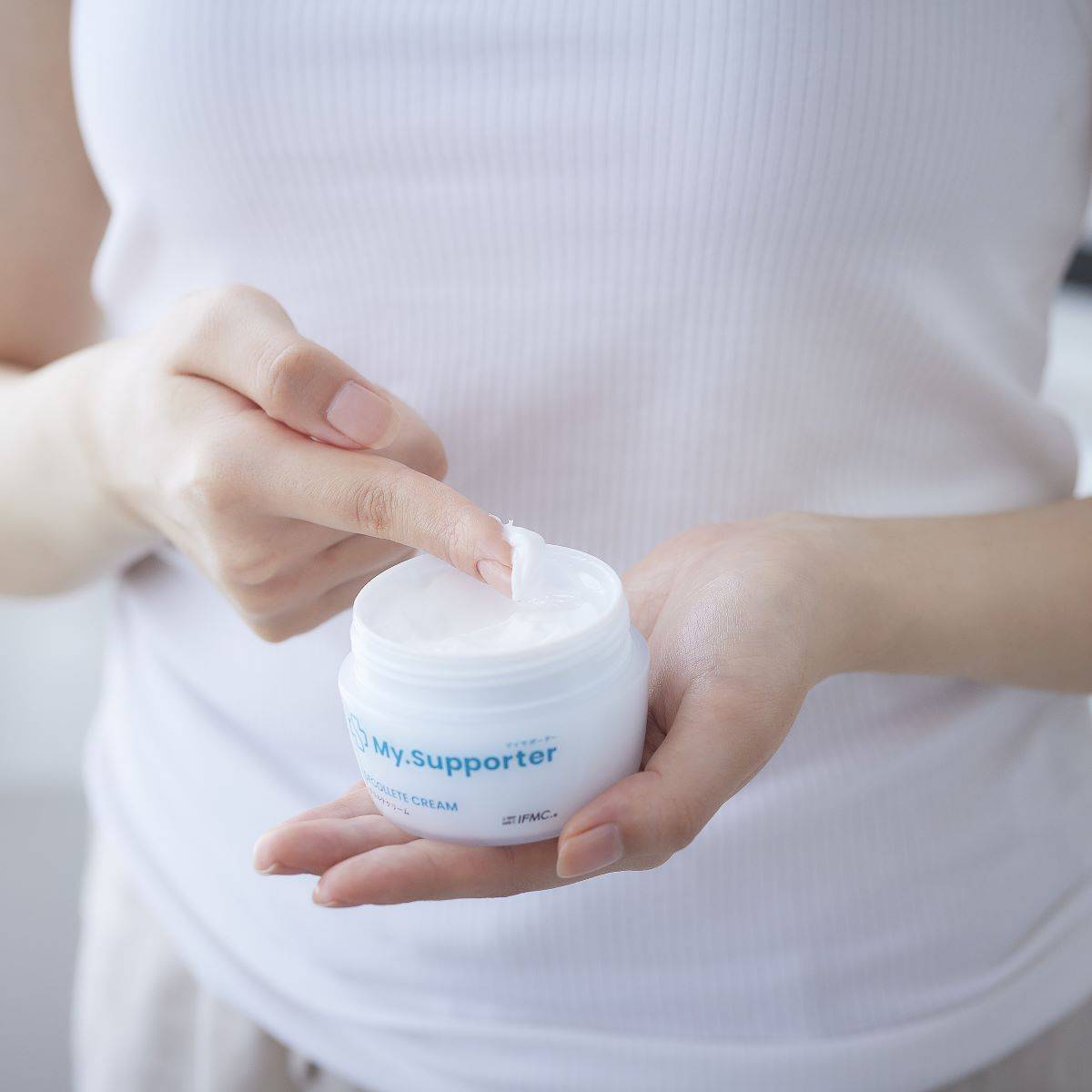 My.Supporter デコルテクリーム| 温泉由来のミネラル「IFMC