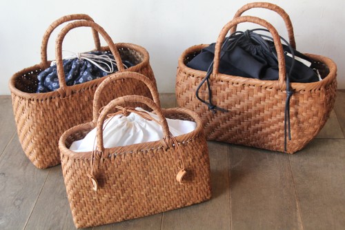 かご・バスケット・雑貨 - menui | やまぶどう籠 (削/ミニ/極細/短手)