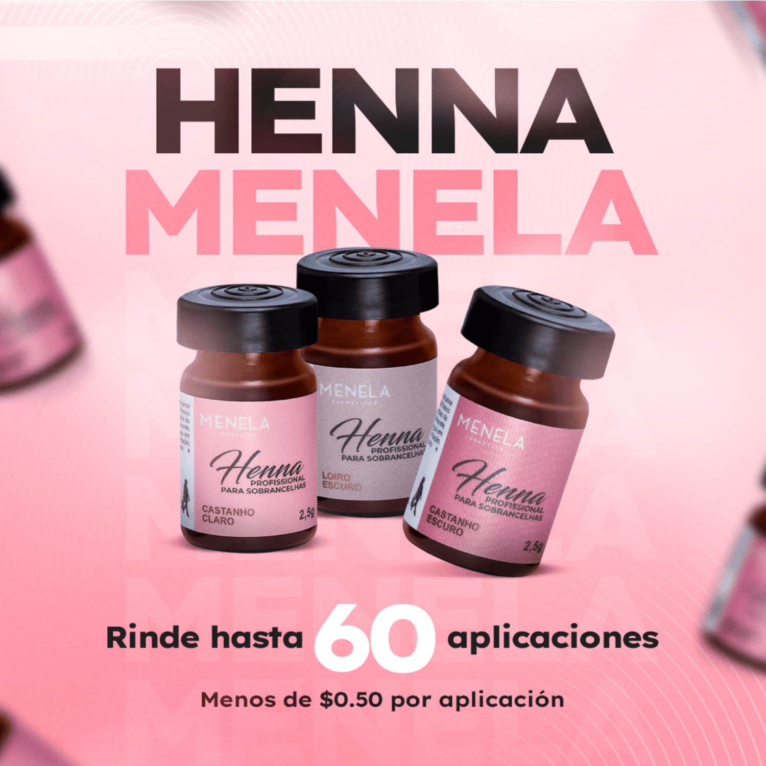 KIT 5 Hennas + 2 Removers + 1 Lips Mirror – MENELA US