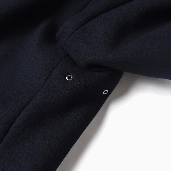 SHIPS（シップス） スーパー140'S メルトン シングル ロング Pコート