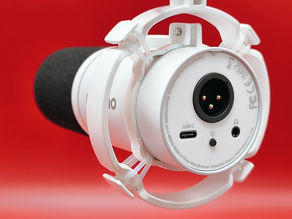 maono PD200XS ダイナミックマイク「マイクアーム付き」USB接続とXLR