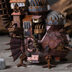 Wooden 3D Puzzle Color Ver. ki-gu-mi x Howl's Moving Castle