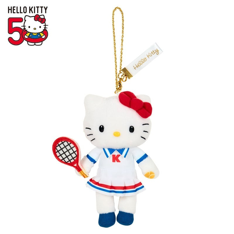 ハローキティ 【予約】マスコットホルダー（テニス） - Meccha Japan