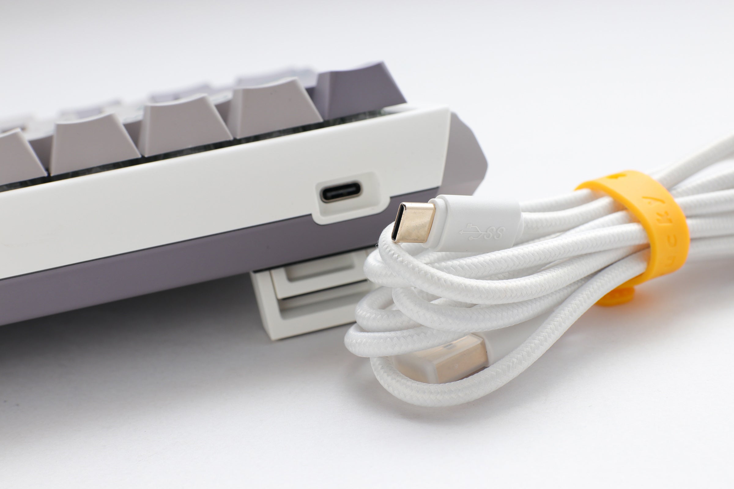 Ducky One 3 Mini Mist Grey 60% Hotswap RGB Double Shot PBT Mechanical