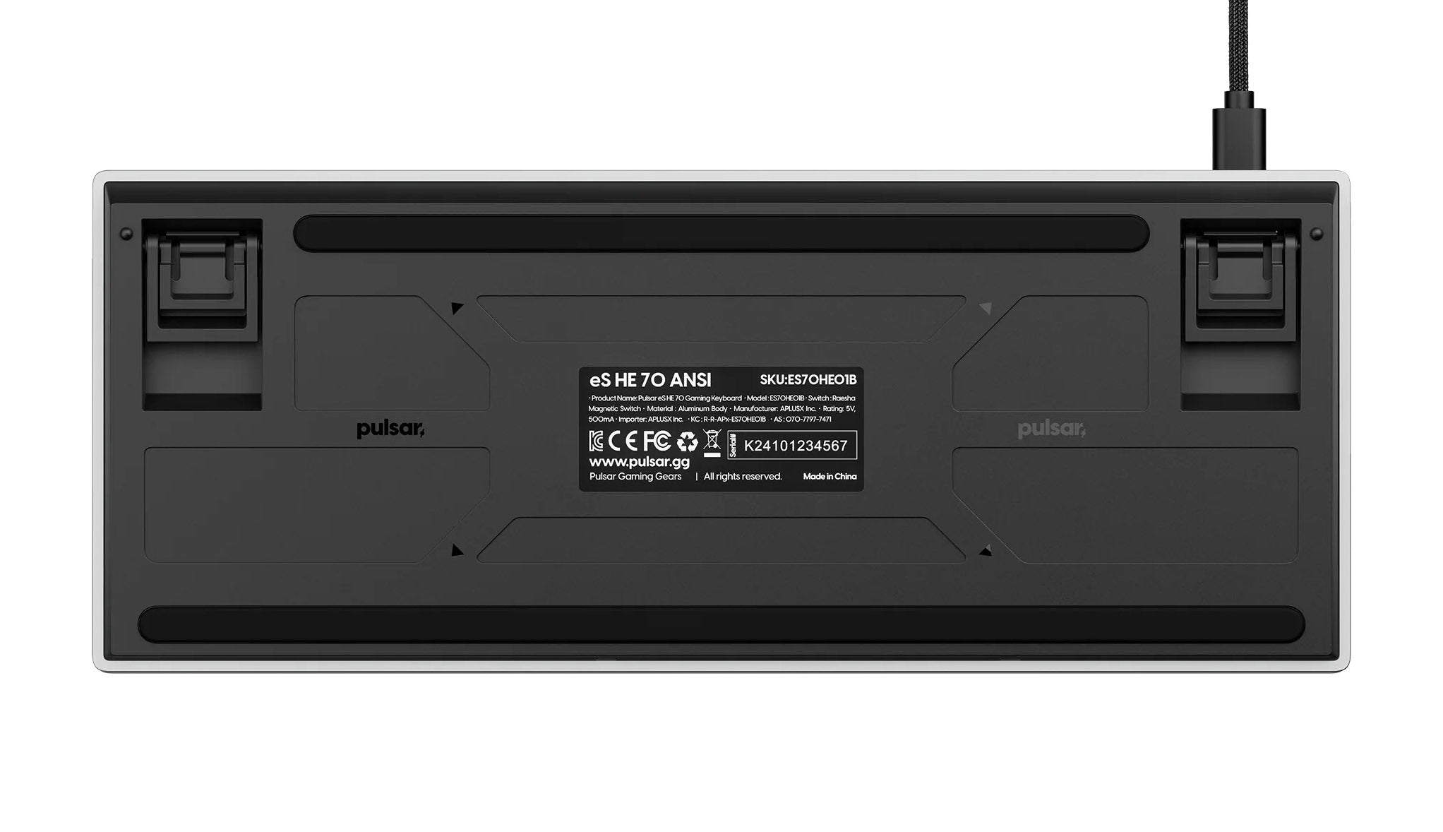 Pulsar eS HE 70 Aluminum Keyboard