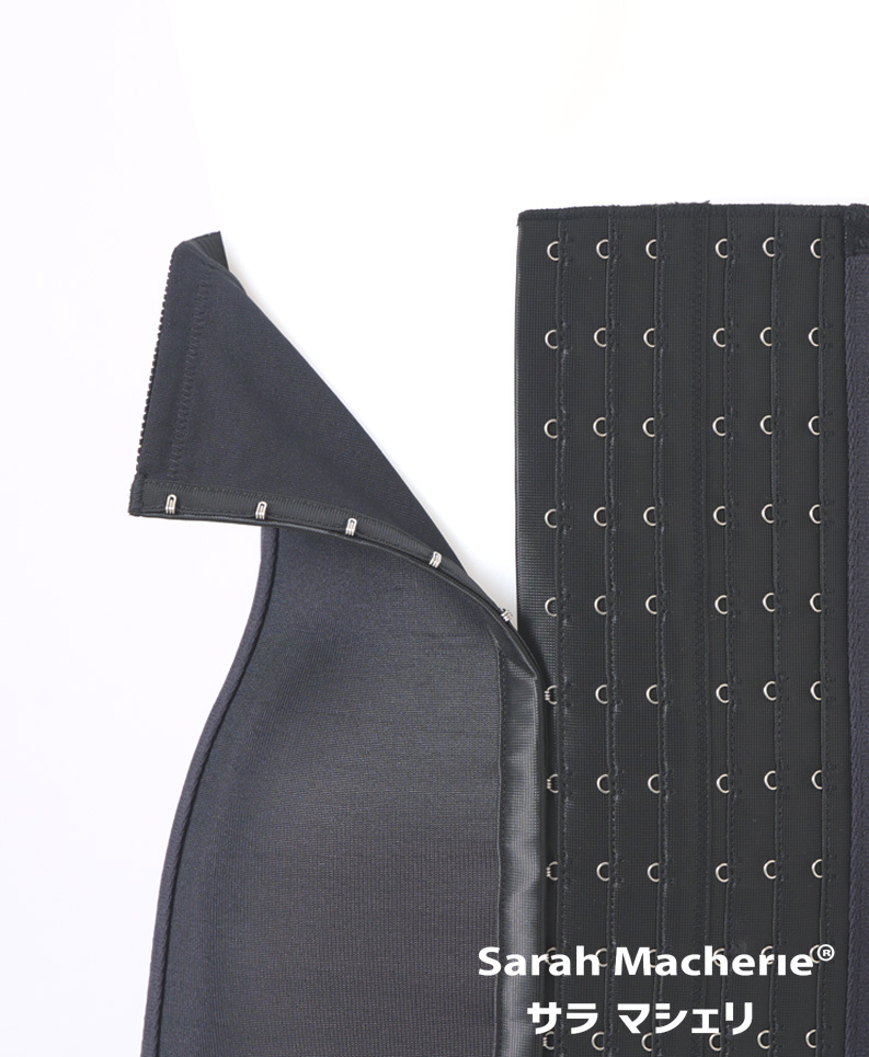 サテンネットウエストニッパー（肌あたりの優しい生地を使用