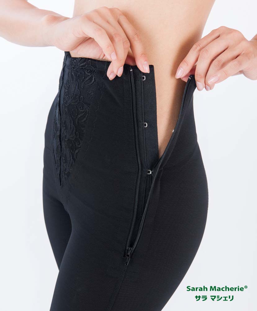 アミュレ ガードル 着圧ガードル(ランジュ アミュレ)フックジッパー