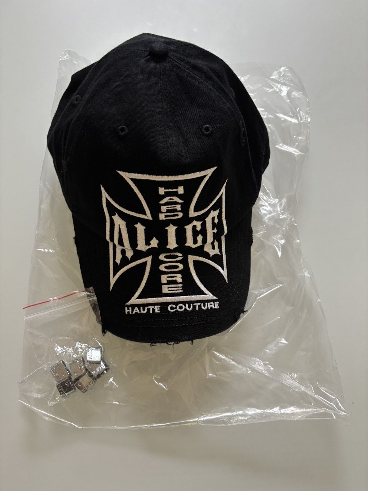 Alice Hollywood Chopper Logo CAP 黒 即日発送 ALICE HOLLYWOOD