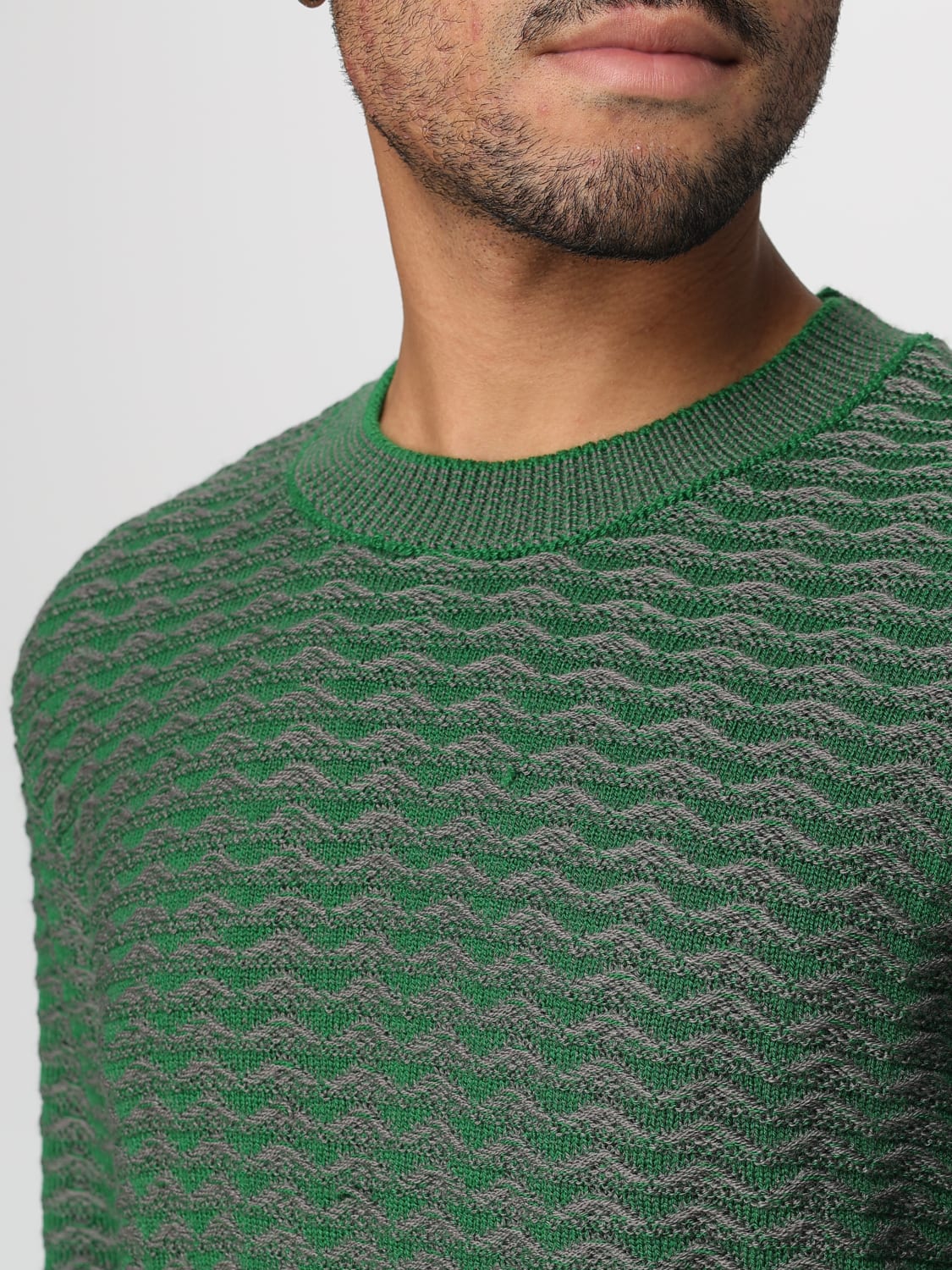 Armani Exchange Sweater men - Green | XM001321AF11965 | GIGLIO.COM