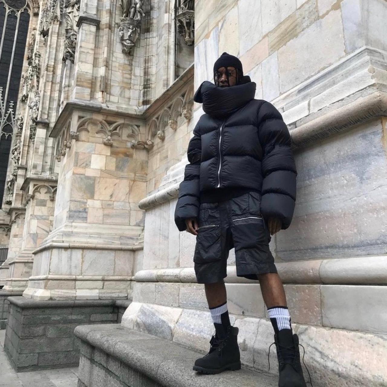 SOLD SOLD SOLD Brand new Rick Owens cropped funnel | Depop