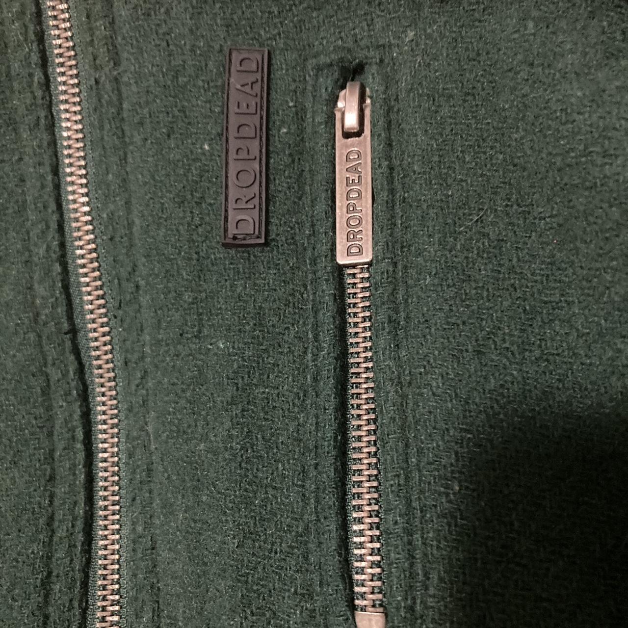 Drop Dead green parka, like new, no flaws. The tag | Depop