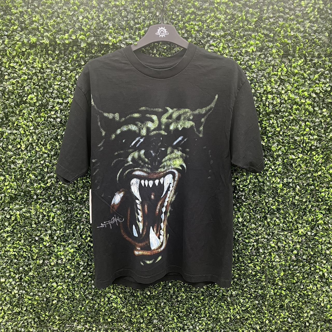 Black and green hyena tee Travis Scott | Depop