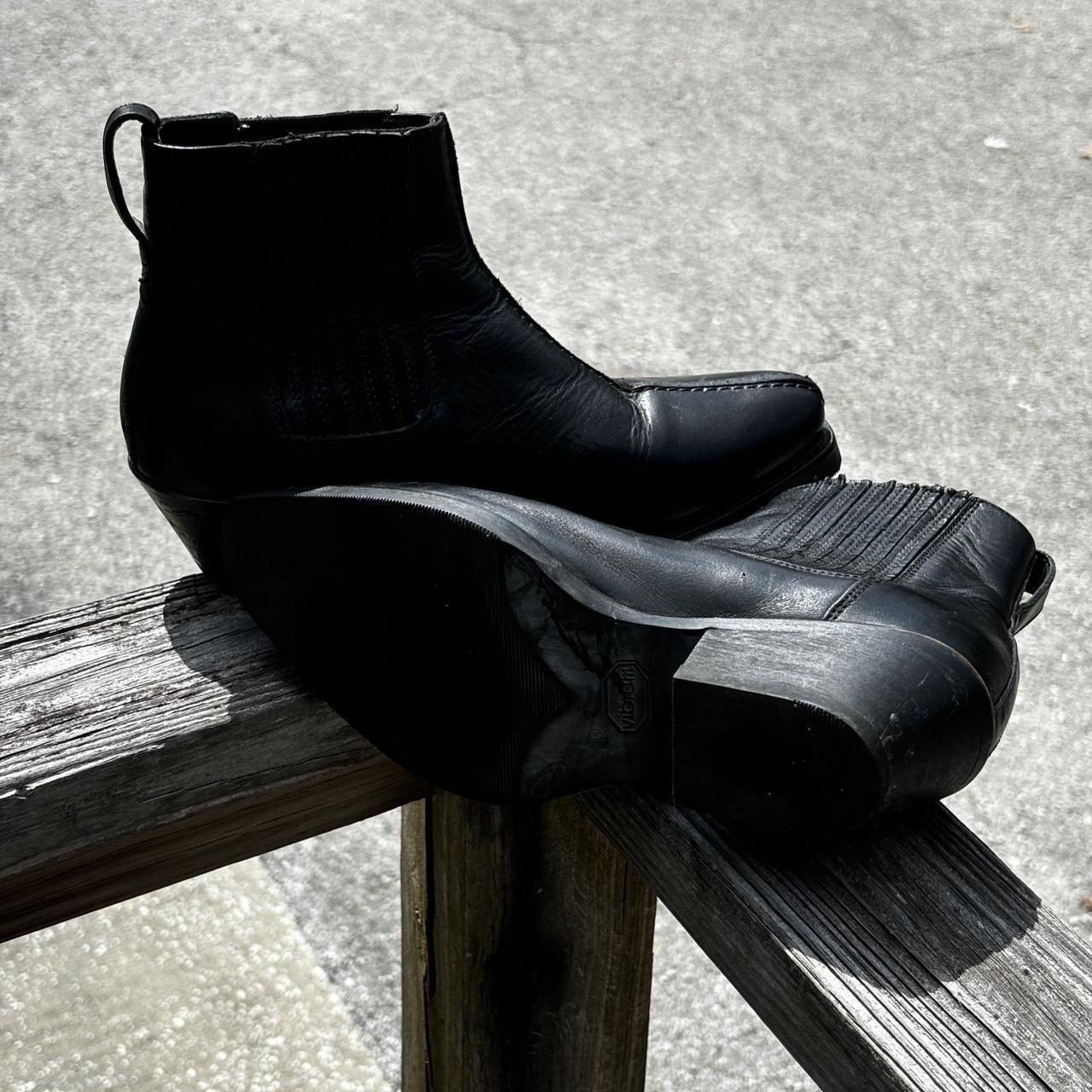 OUR LEGACY CUBAN BOOT Our Legacy - Cuban Boot Anthracite Hairy Suede