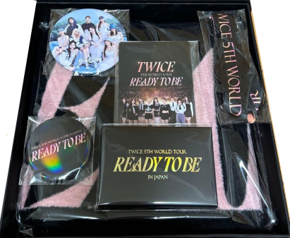 九五樂府95music - 【TWICE - READY TO BE VIP特典BOX(金色)】TWICE