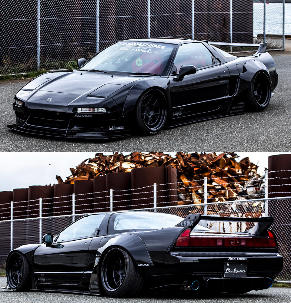 LB ◇◇ SFIDA LB☆WORKS NSX WORKS Honda NSX ver.1 Complete Body Kit