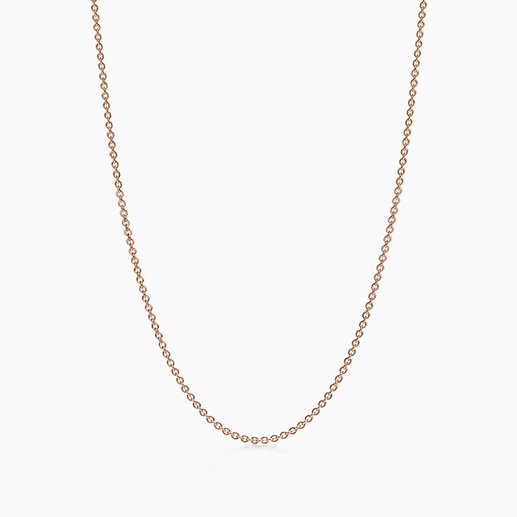 ローズゴールドのチェーン、16インチ（約 41CM） | Tiffany & Co.