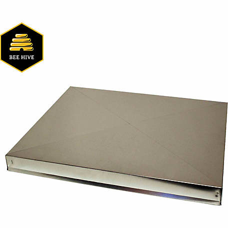 Harvest Lane Honey Wooden/Steel Wasatch Telescoping Flat Beehive