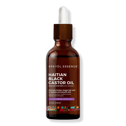 Kreyòl Essence - Haitian Black Castor Oil - Lavender Hibiscus