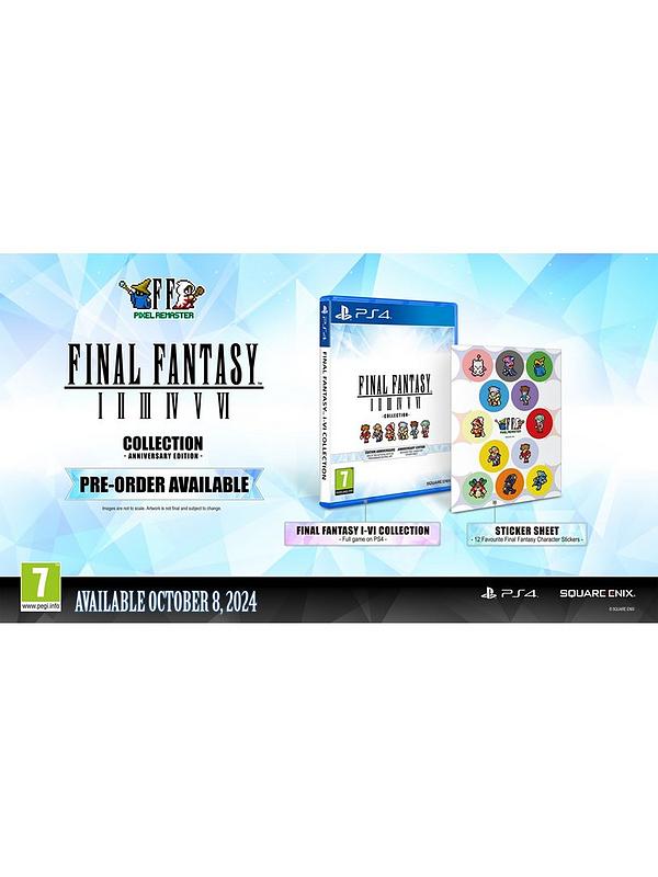 Playstation 4 Final Fantasy I-VI Collection: Anniversary Edition