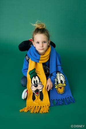 Disney SERIES CREATED by MUS | MD FACE ニットマフラー (ストール