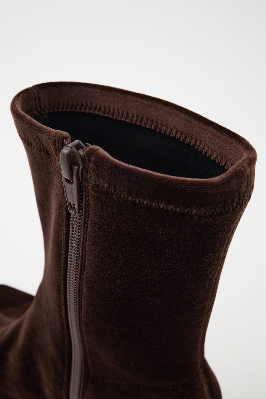 MOUSSY | 【ViVi掲載】STRETCH BLOCK HEEL ブーツ (ブーツ ) |SHEL