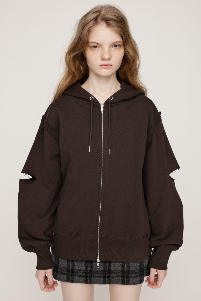 SLY | SLIT ZIP SW パーカー (スウェット・パーカー ) |SHEL'TTER WEBSTORE