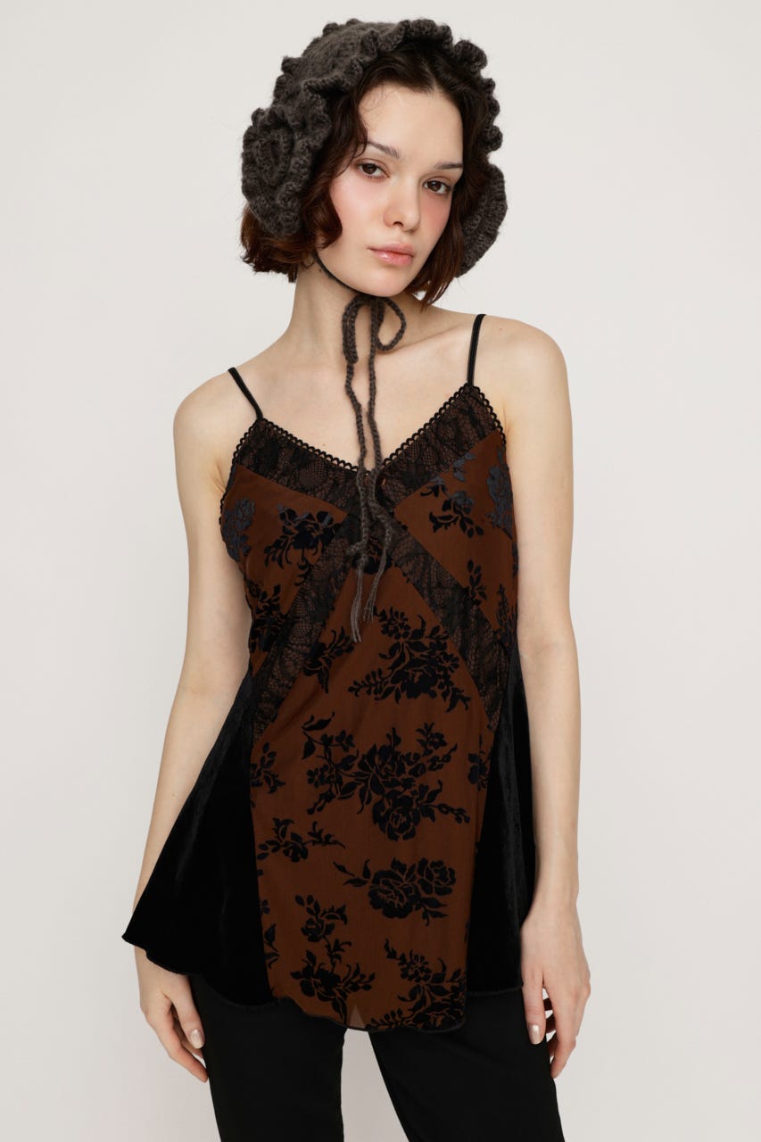 SLY | SHEER FLOWER キャミソール (キャミソール ) |SHEL'TTER WEBSTORE