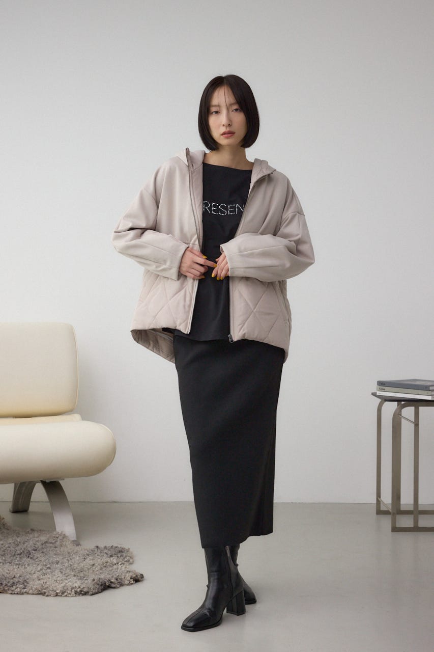 AZUL BY MOUSSY | ダンボールドッキングジップパーカー (ブルゾン