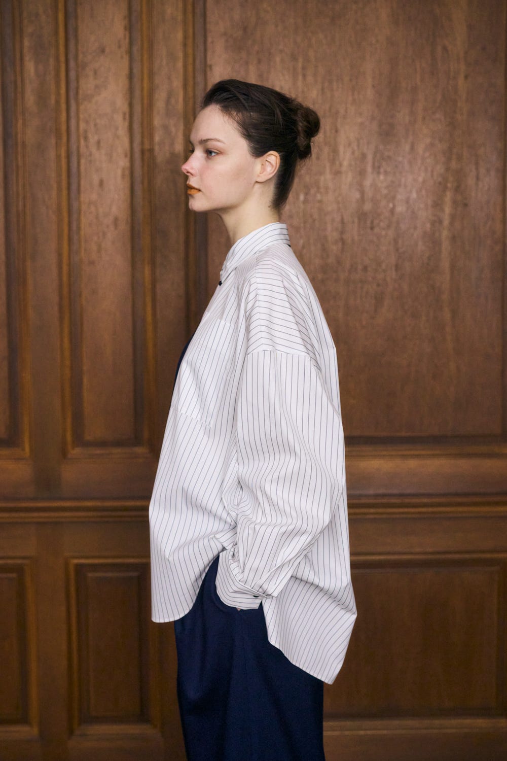 SUIT SHIRT｜38｜D/BLU｜SHIRTS AND BLOUSES｜ENFÖLD OFFICIAL ONLINE