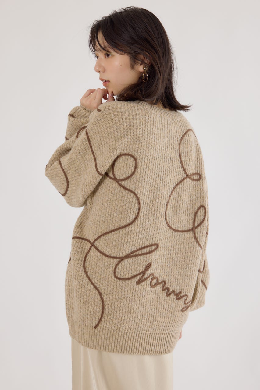 RODEO CROWNS WIDE BOWL | Embroideryラインロゴニットトップス