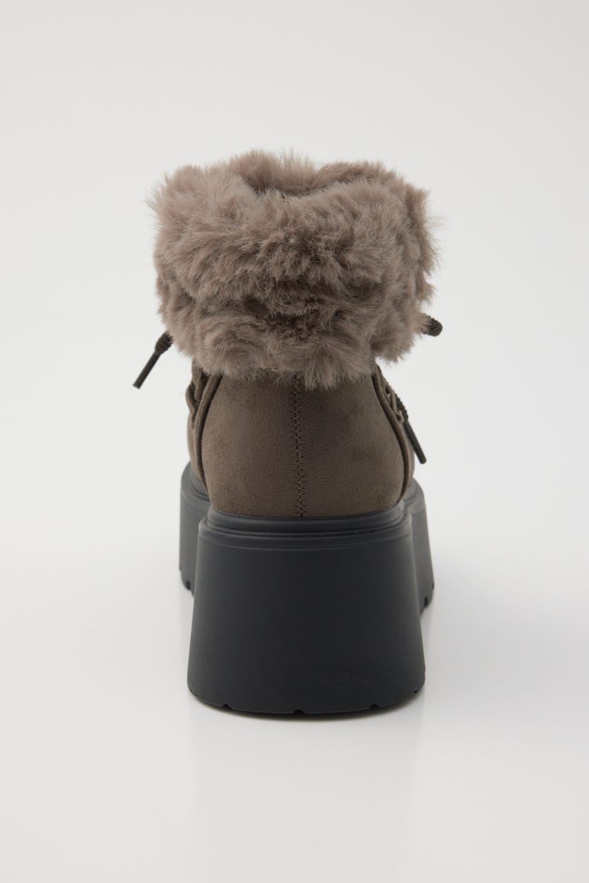 RODEO CROWNS WIDE BOWL | フェイクムートンショートブーツ (ブーツ