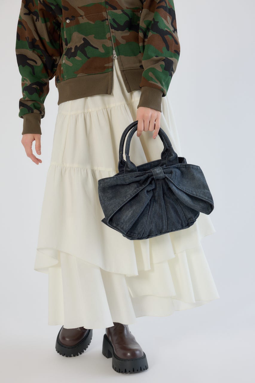 RODEO CROWNS WIDE BOWL | リボンデニムミニトート (すべて ) |SHEL