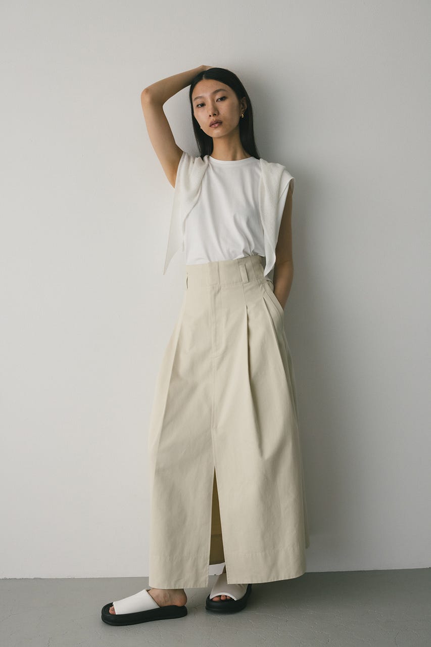 STYLEMIXER | タックチノスカート (スカート(ロング) ) |SHEL'TTER