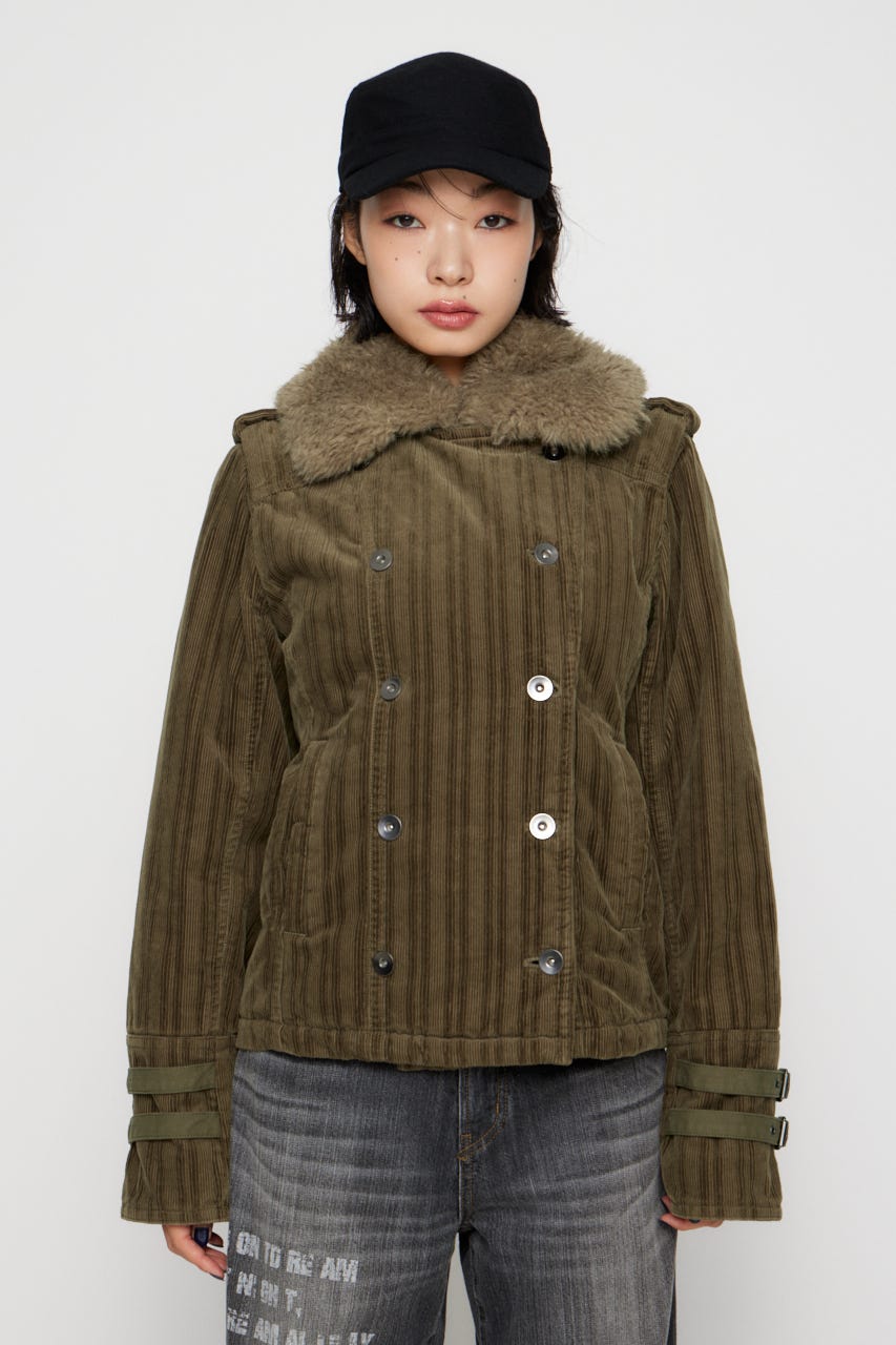 LAGUA GEM | CORDUROY BOA ジャケット (コート ) |SHEL'TTER WEBSTORE