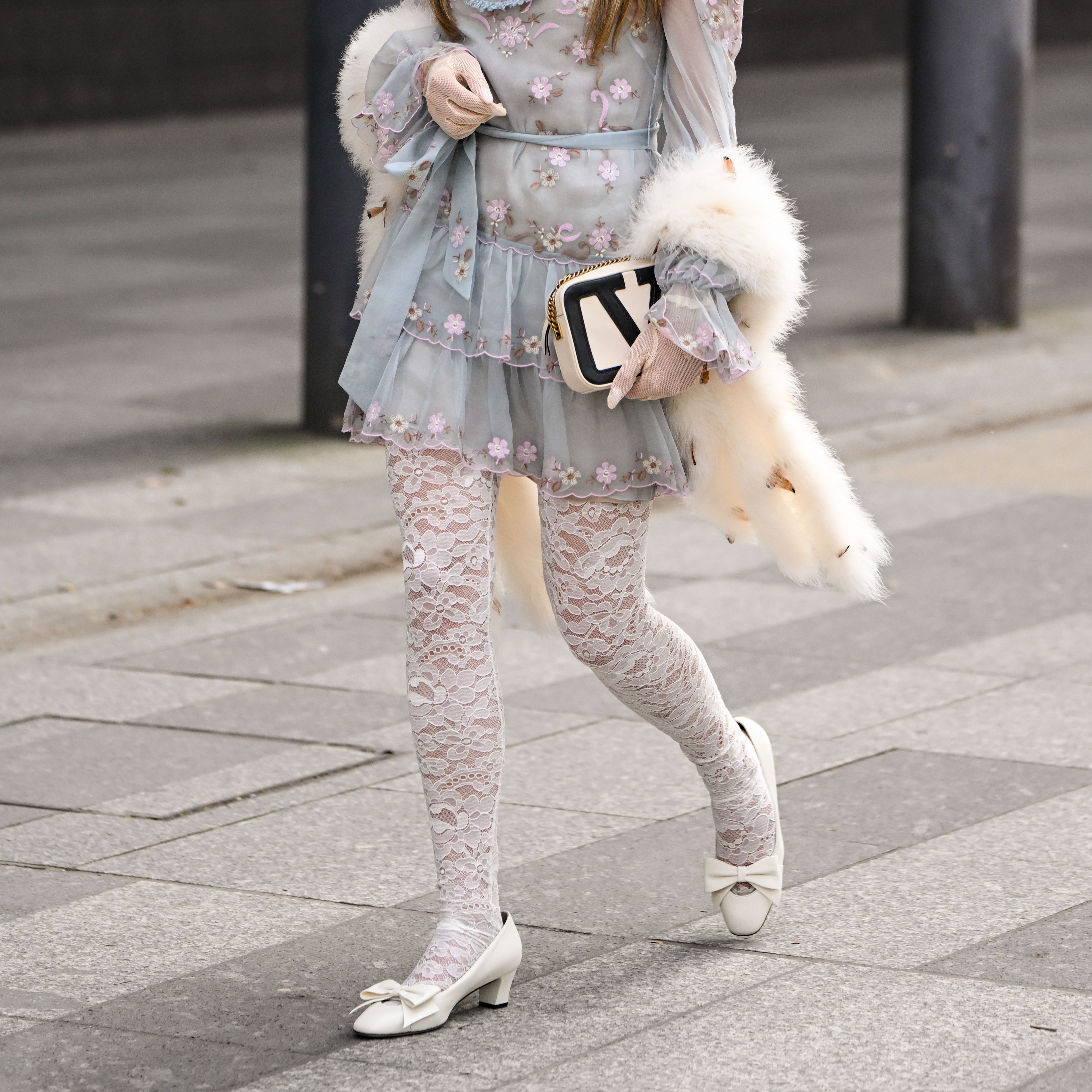 The Valentino Granny Shoe That's Becoming a Surprise Street Style