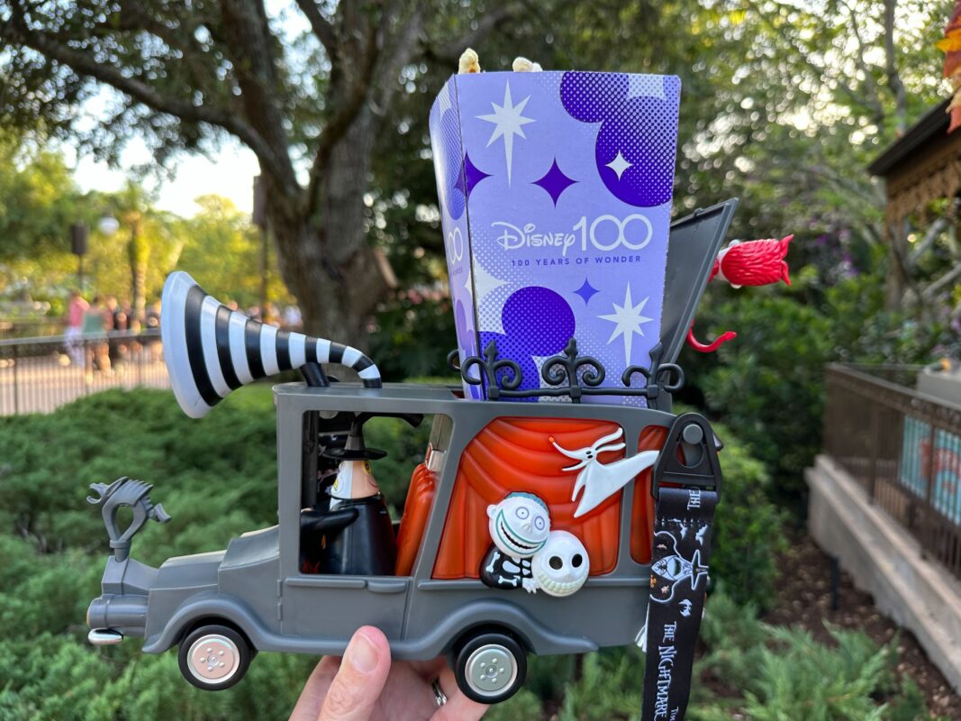 ナイトメアー・ビフォア・クリスマスのポップコーンバケツがイベント