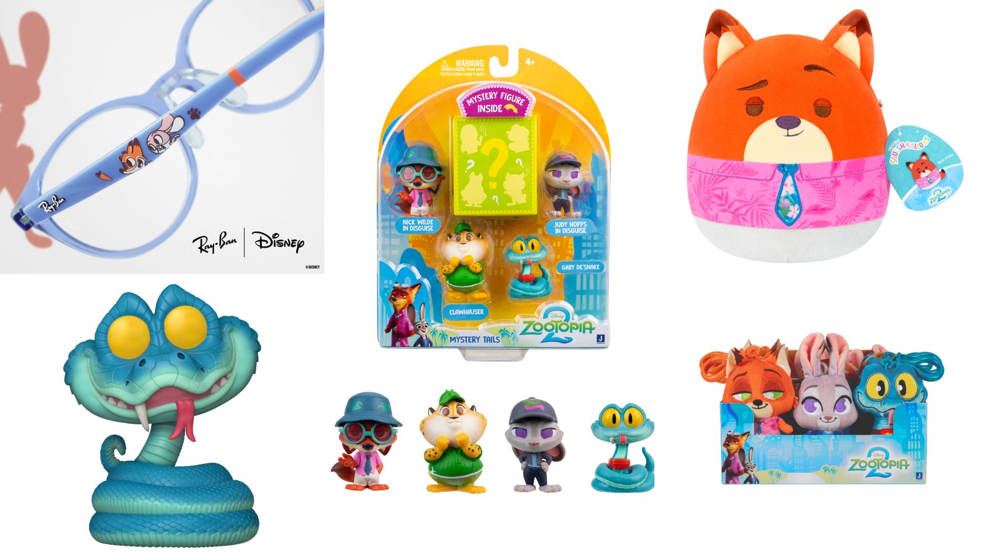 First Look at Zootopia 2 Merchandise From Squishmallow, PopMart