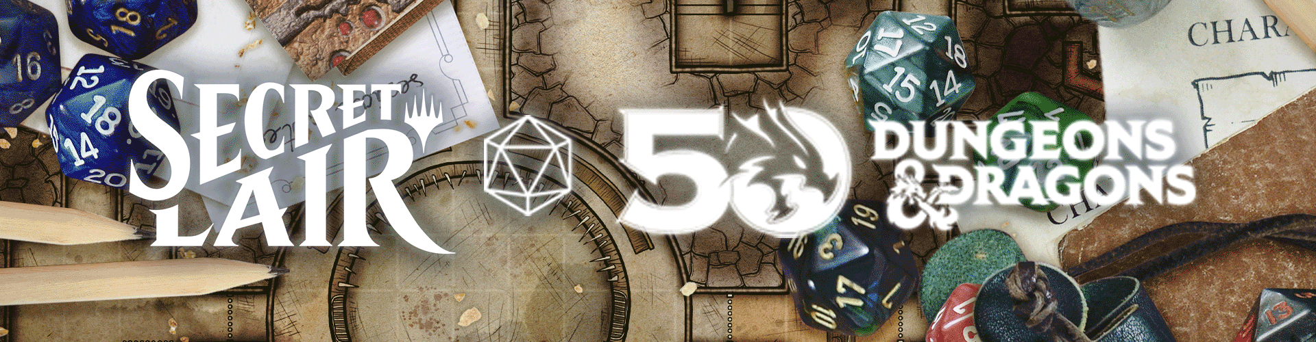 Secret Lair x Dungeons & Dragons 50th Anniversary Superdrop