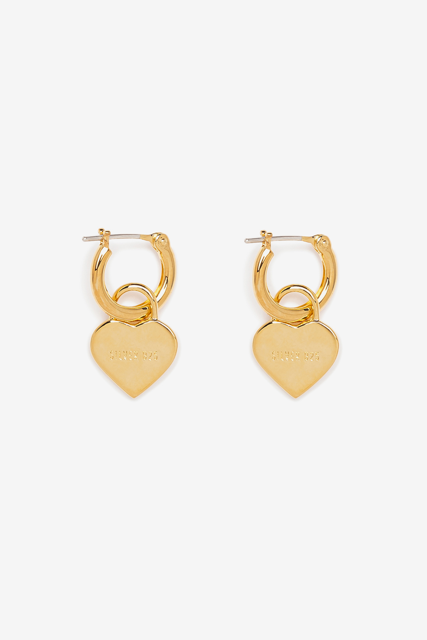 HEART SILVER EARRINGS-HUMAN MADE-180000 | 웍스아웃