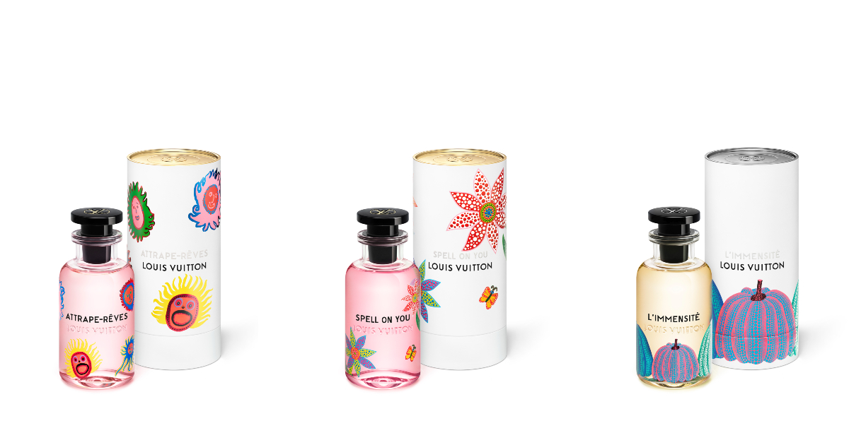 ルイ・ヴィトン」×草間彌生のコラボフレグランス第2弾 フラワーや