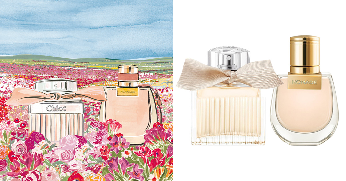 クロエ」が愛らしいサイズの香水セット ローズやライチの爽やかな香り