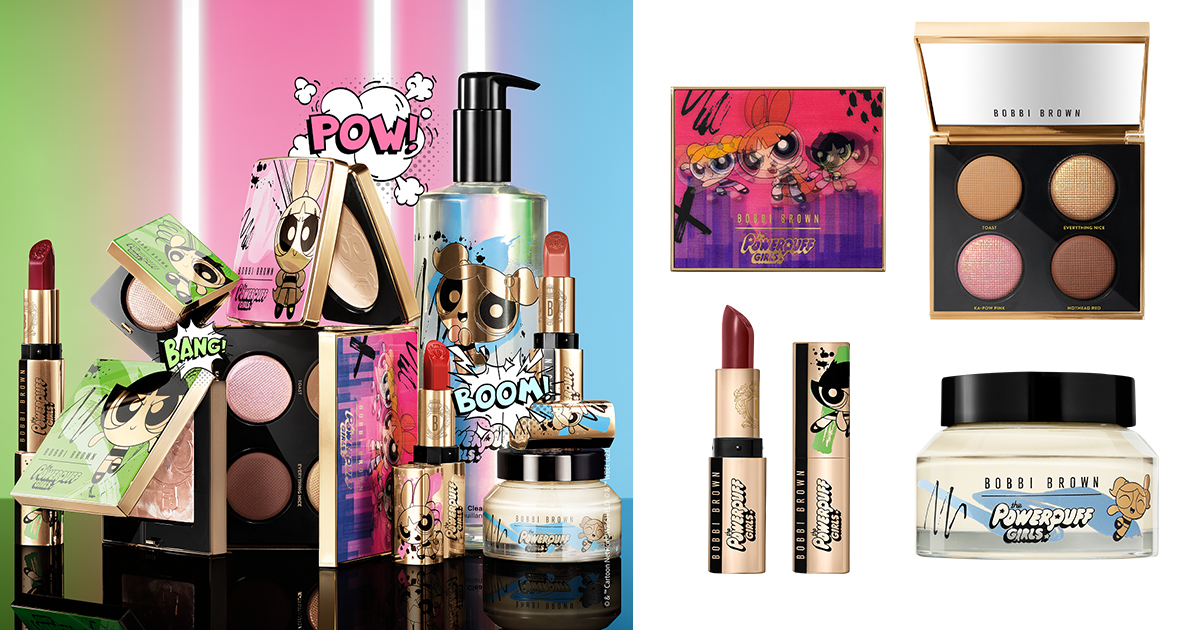 ボビイ ブラウン」と「パワーパフ ガールズ」がコラボ カラフルポップ