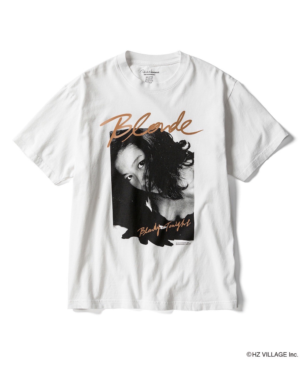 中森明菜×「ゾゾヴィラ」 第2弾は「BLONDE」をイメージしたTシャツが