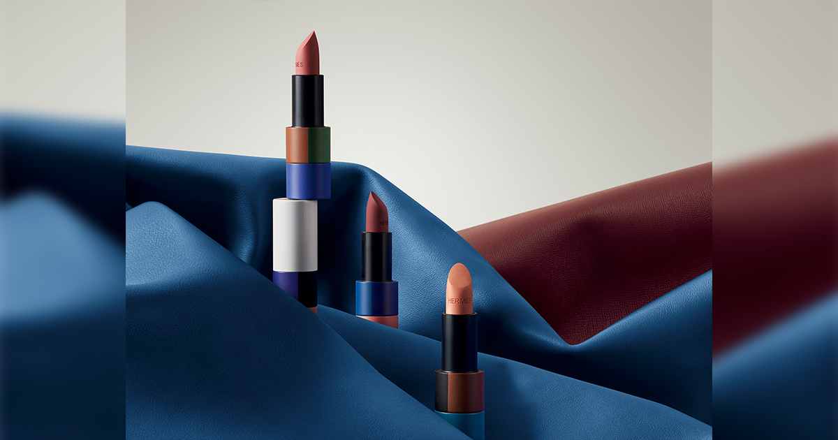 エルメス」が“表情豊かな青”の限定コレクションを発売 4色アイパレット