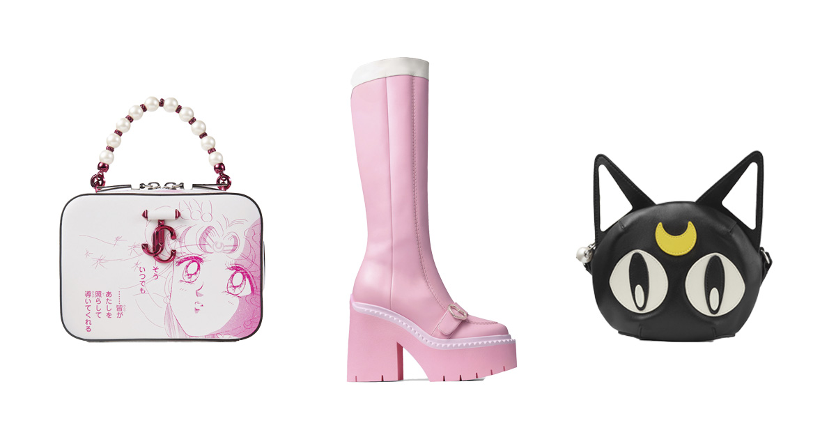 ジミー チュウ」と「美少女戦士セーラームーン」のコラボ第2弾が発売