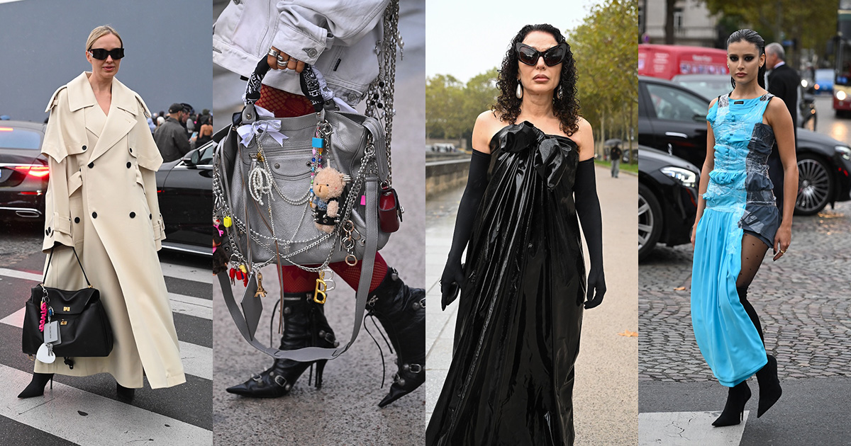 スナップ】デムナの美学を支持する「バレンシアガ」のゲスト 自分